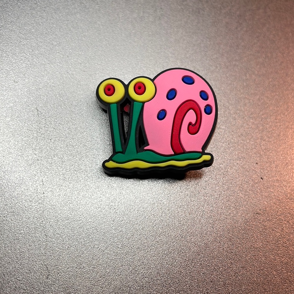Gary the Snail Jizbit Shoe Charm 🐌 - Picture 1 of 3